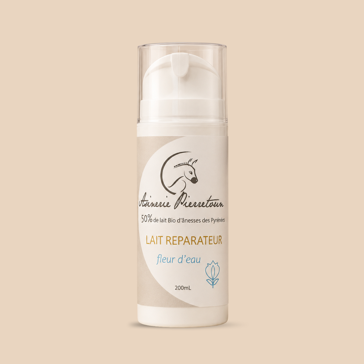Lait Réparateur au lait d’ânesse – Fleur d'eau
